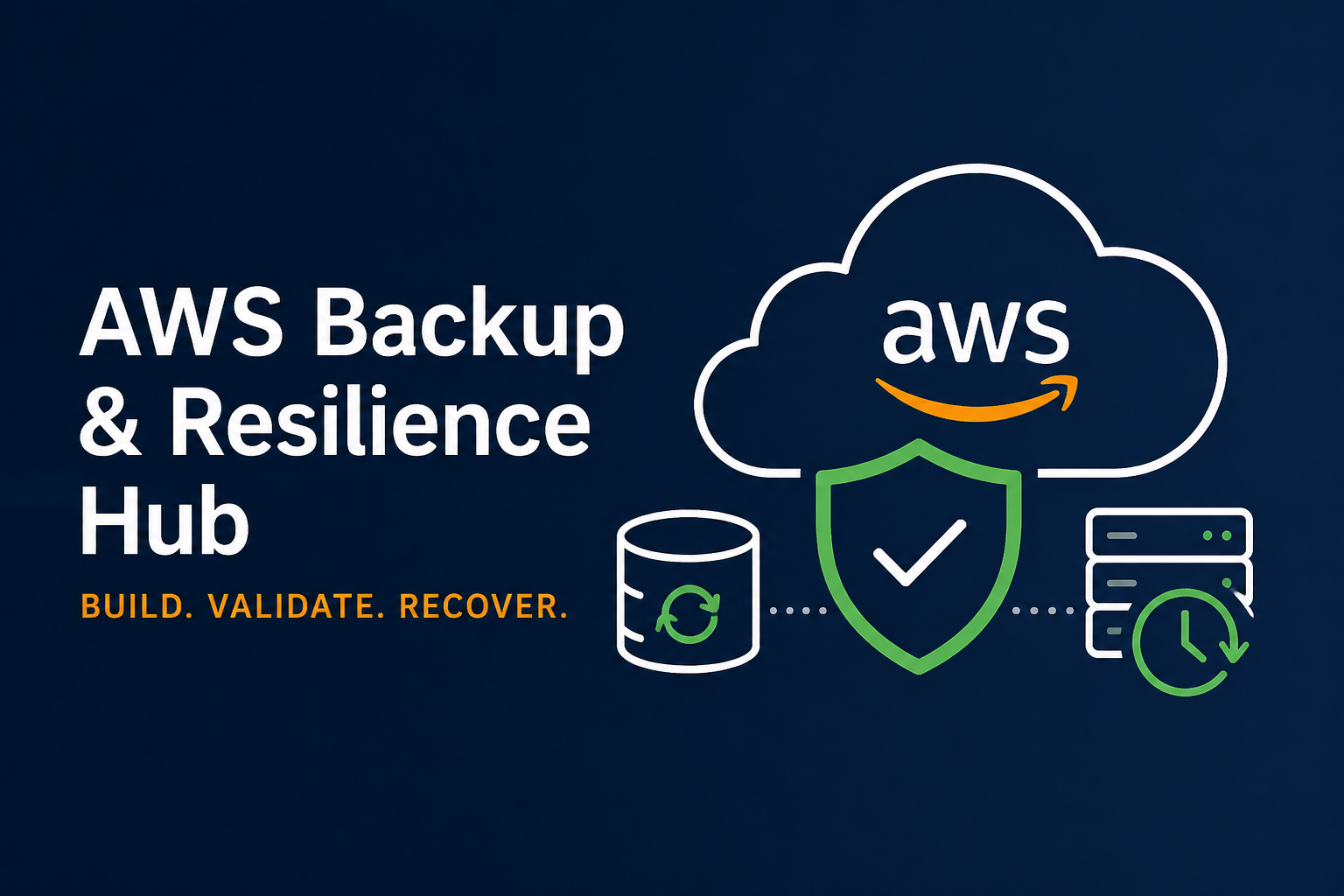 Building and Validating an AWS Backup Strategy with Resilience Hub
